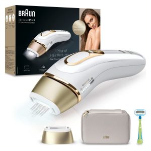 Braun IPL Silk·expert Pro 5 At Home Hair Removal With Pouch 1 Hea